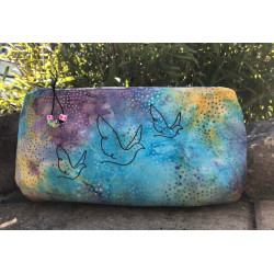 Stickdatei - Taube Line Art